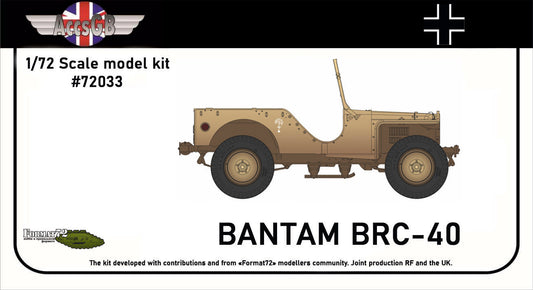 AGB AGB72033 1:72 Bantam BRC-40 DAK (German Africa Korps)