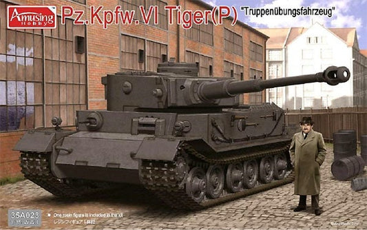 Amusing Hobby 35A023 1:35 Pz.Kpfw.VI Tiger(P) "Truppenubungsfahrzeug"