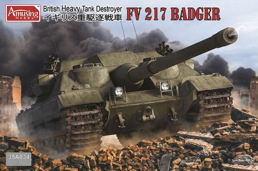 Amusing Hobby 35A034 1:35 FV217 Badger British Heavy Tank Destroyer