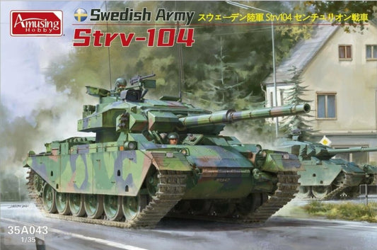 Amusing Hobby (WL) 35A043 1:35 Strv-104 Swedish Army