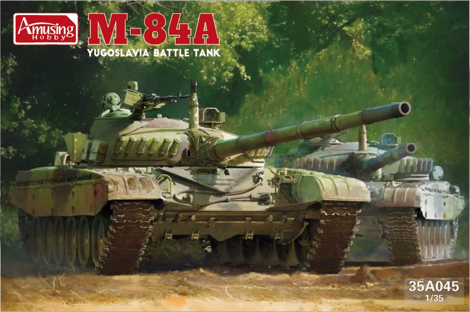 Amusing Hobby 35A045 1:35 M-84A Yugoslavia Main Battle tank