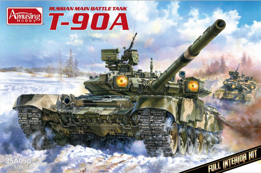 Amusing Hobby (WL) 35A050 1:35 Soviet T-90A Main Battle Tank (Full Interior Kit)