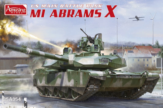 Amusing Hobby (WL) 35A054 1:35 M1 Abrams X US Main Battle Tank