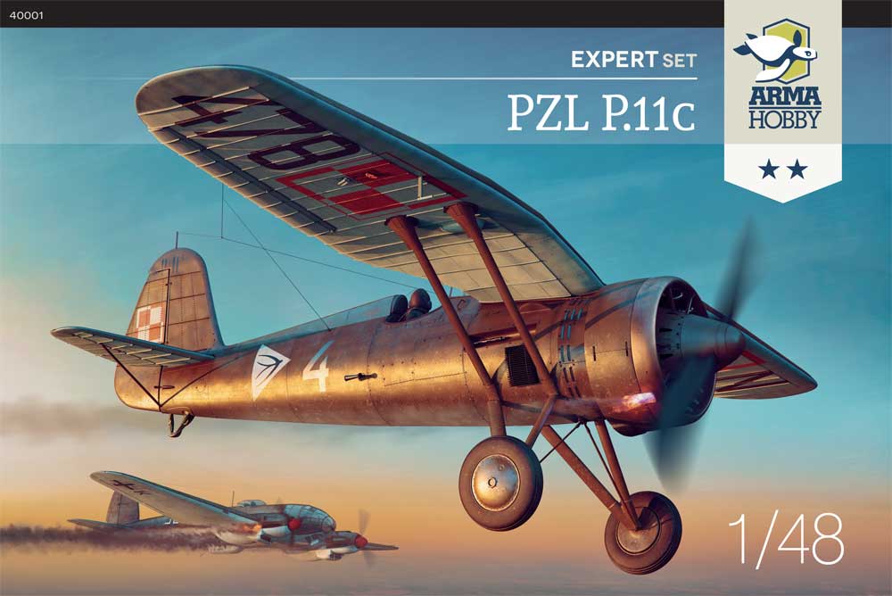 Arma Hobby 40001 1:48 PZL P.11c Expert Set