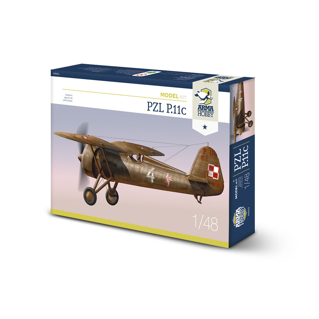 Arma Hobby 40002 1:48 PZL P.11c Model Kit