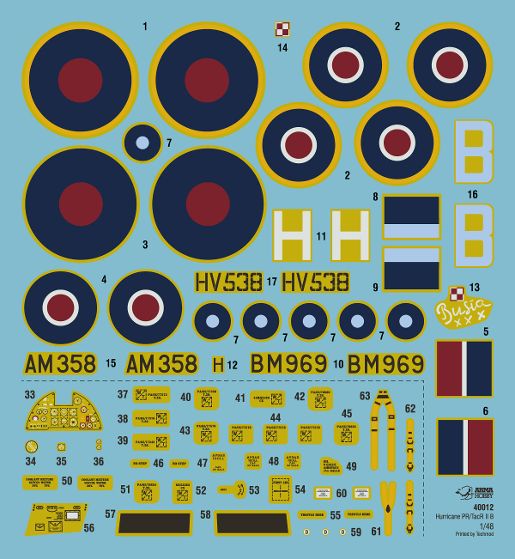 Arma Hobby 40012 1:48 Hawker Hurricane Mk.IIb Reconnaissance