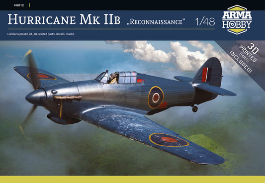 Arma Hobby 40012 1:48 Hawker Hurricane Mk.IIb Reconnaissance