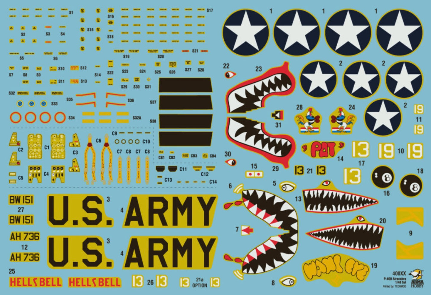 Arma Hobby 40014 1:48 Bell P-400 Airacobra