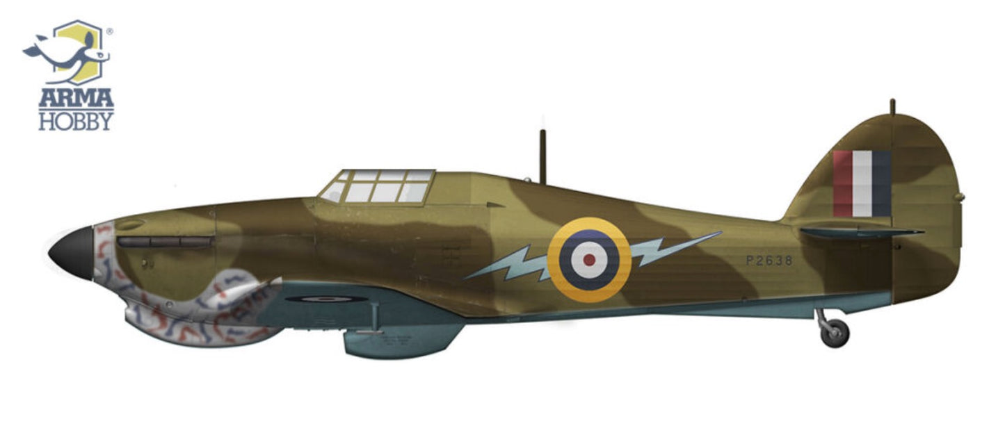 Arma Hobby 40016 1:48 Hawker Hurricane Mk.I trop