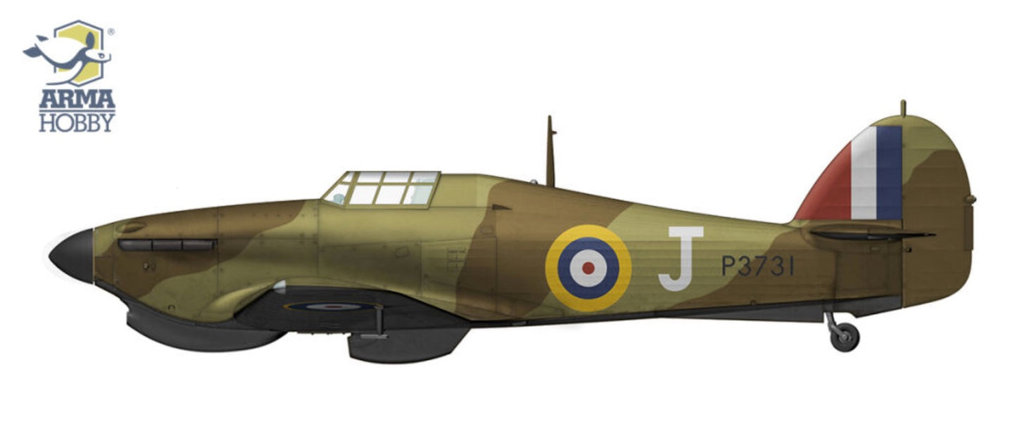 Arma Hobby 40016 1:48 Hawker Hurricane Mk.I trop
