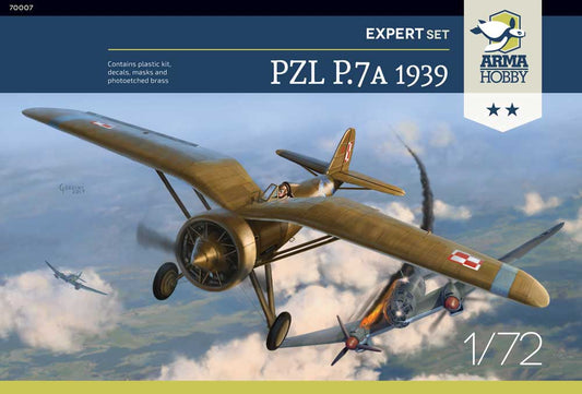 Arma Hobby 70007 1:72 PZL P.7a Expert Set 1939