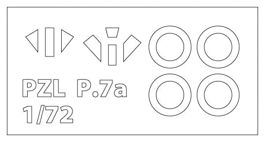 Arma Hobby 70007 1:72 PZL P.7a Expert Set 1939