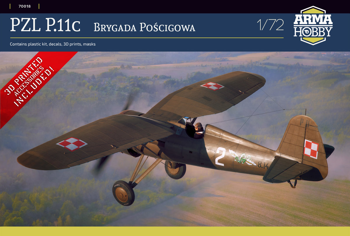 Arma Hobby 70018 1:72 PZL P.11c “Brygada Pocigowa”