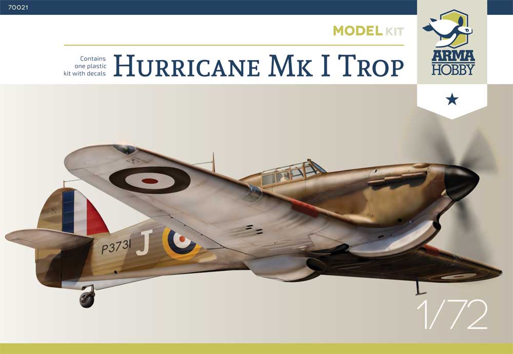 Arma Hobby 70021 1:72 Hawker Hurricane Mk.I Trop