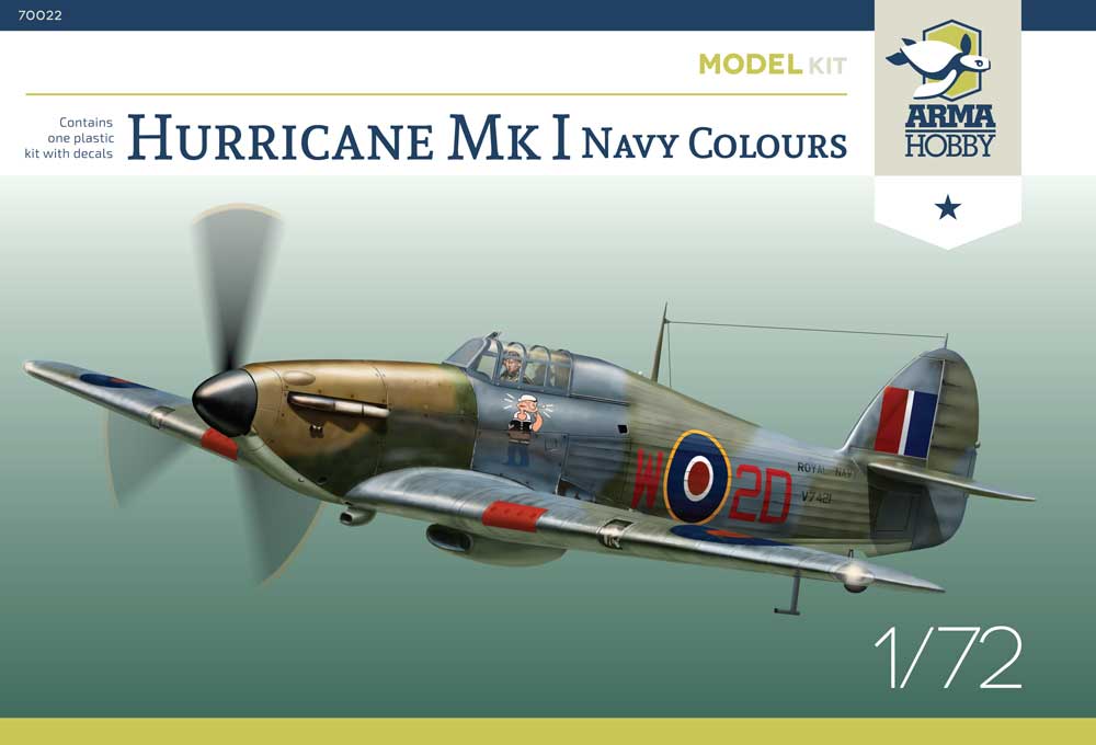 Arma Hobby 70022 1:72 Hawker Hurricane Mk.I Royal Navy