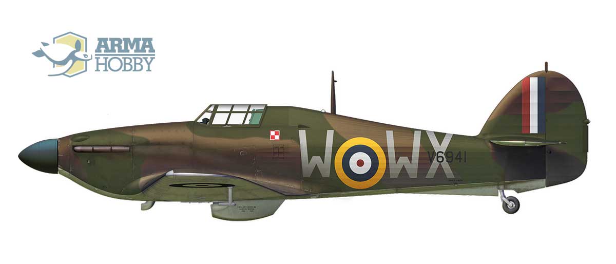 Arma Hobby 70024 1:72 Hawker Hurricane Mk.I Allied Squadrons Limited Edition