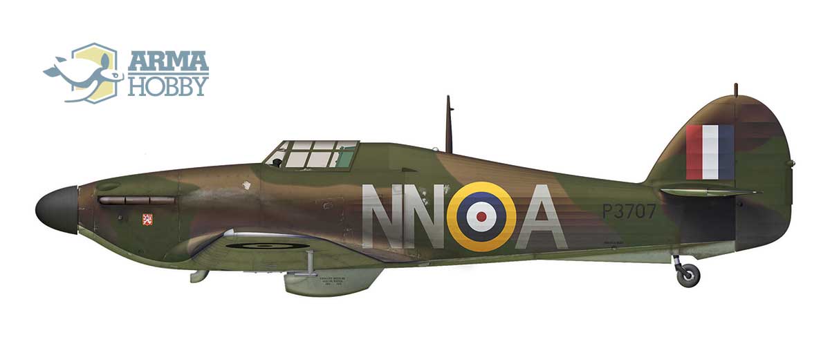 Arma Hobby 70024 1:72 Hawker Hurricane Mk.I Allied Squadrons Limited Edition