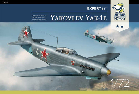 Arma Hobby 70027 1:72 Yakovlev Yak-1b Expert Set