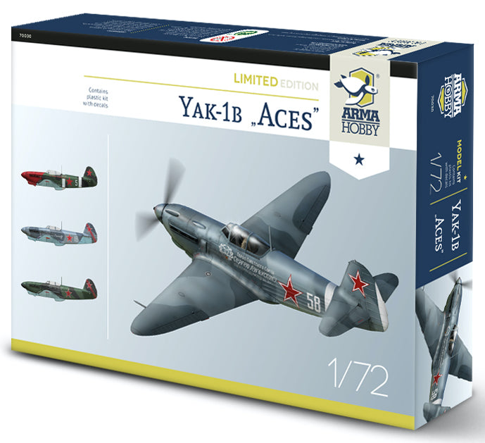 Arma Hobby 70030 1:72 Yakovlev Yak-1b 'Aces' Limited Edition