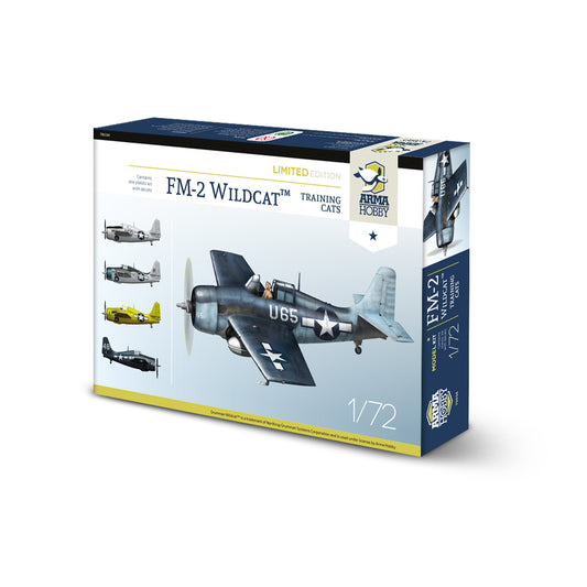 Arma Hobby 70034 1:72 Grumman FM-2 Wildcat 'Training Cats' Limited Edition