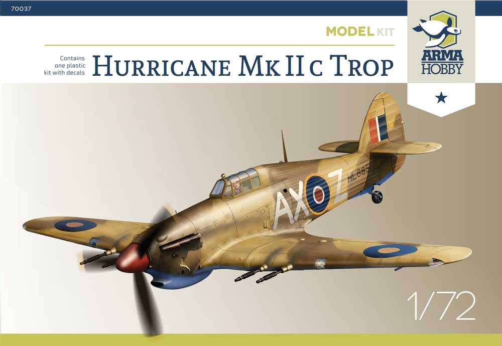 Arma Hobby 70037 1:72 Hawker Hurricane Mk.IIc Trop