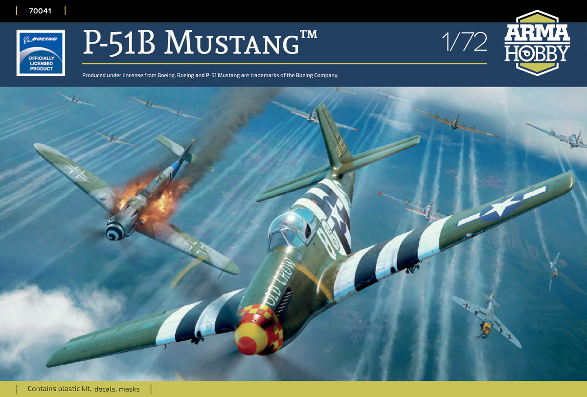 Arma Hobby 70041 1:72 North-American P-51B Mustang