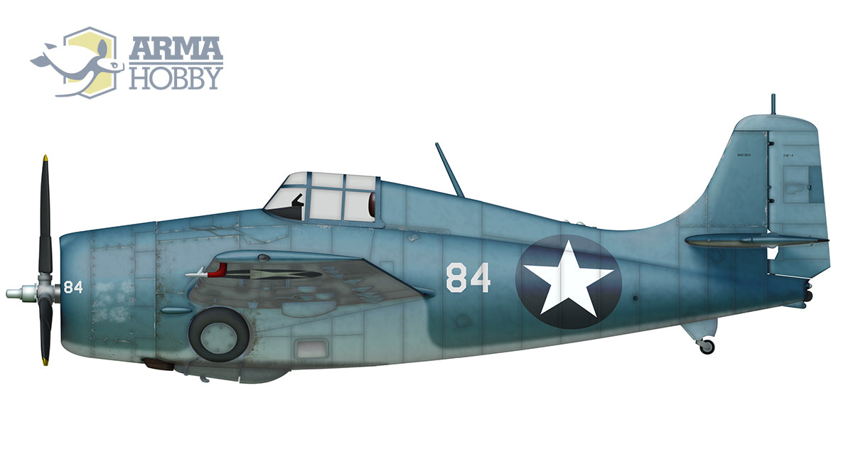 Arma Hobby 70047 1:72 Grumman F4F-4 Wildcat ™ Expert Set