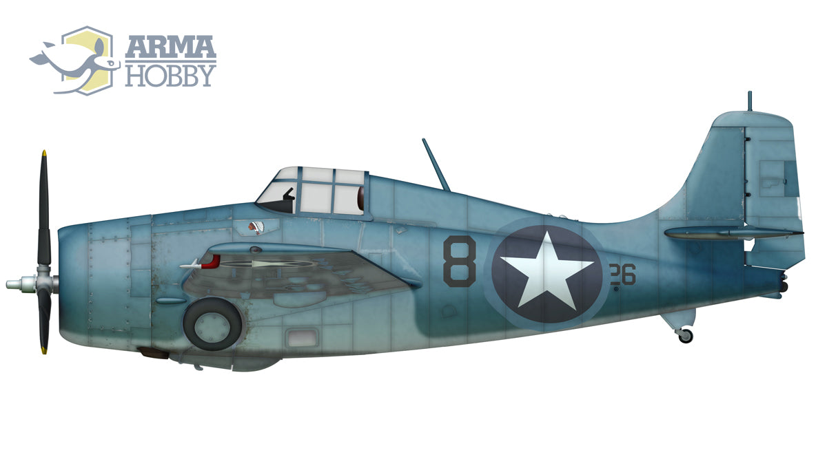 Arma Hobby 70047 1:72 Grumman F4F-4 Wildcat ™ Expert Set