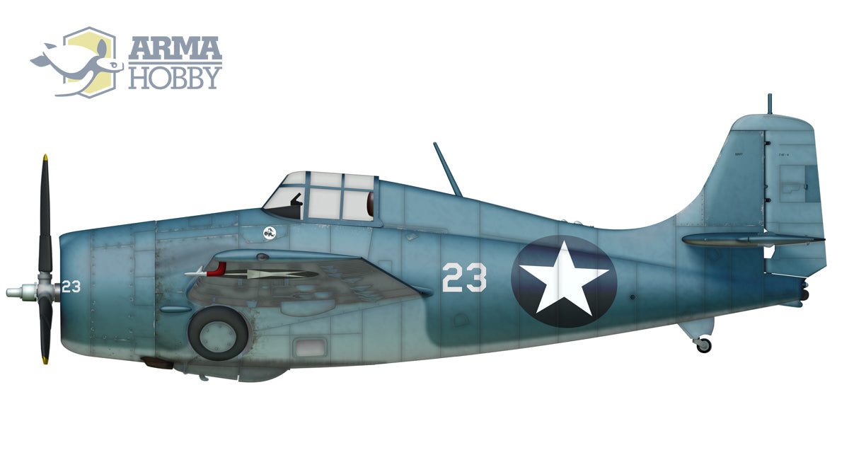 Arma Hobby 70047 1:72 Grumman F4F-4 Wildcat ™ Expert Set