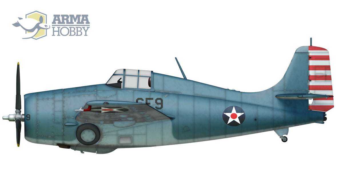 Arma Hobby 70047 1:72 Grumman F4F-4 Wildcat ™ Expert Set