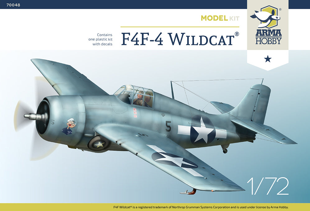 Arma Hobby 70048 1:72 Grumman F4F-4 Wildcat