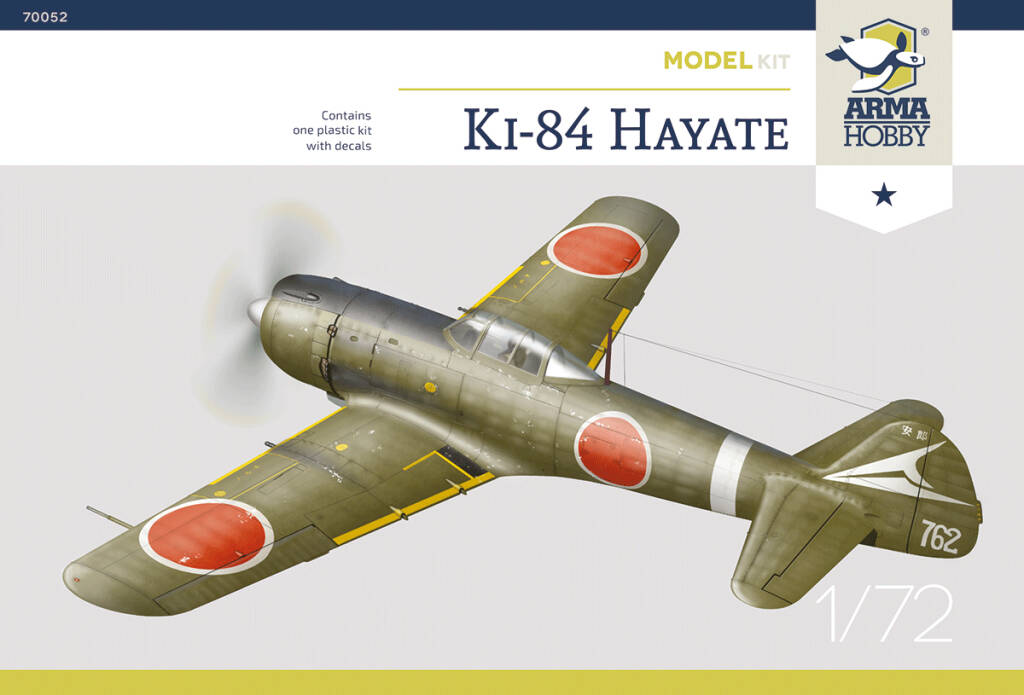 Arma Hobby 70052 1:72 Nakajima Ki-84 Hayate Model Kit