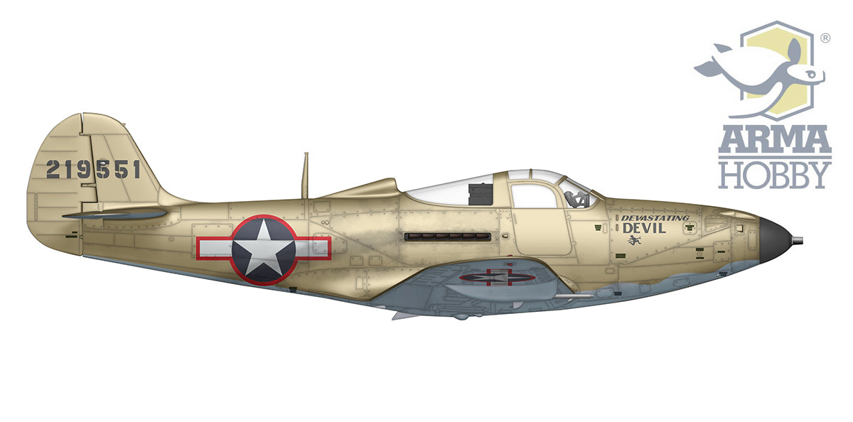 Arma Hobby 70055 1:72 Bell P-39Q Airacobra