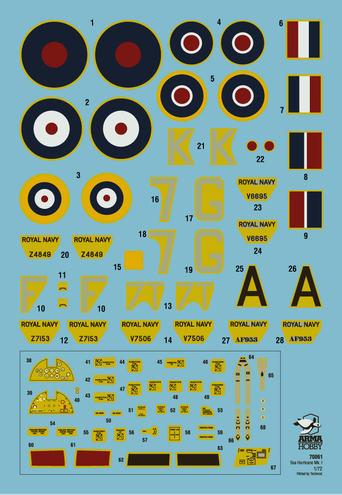 Arma Hobby 70061 1:72 Hawker Sea Hurricane Mk.Ib