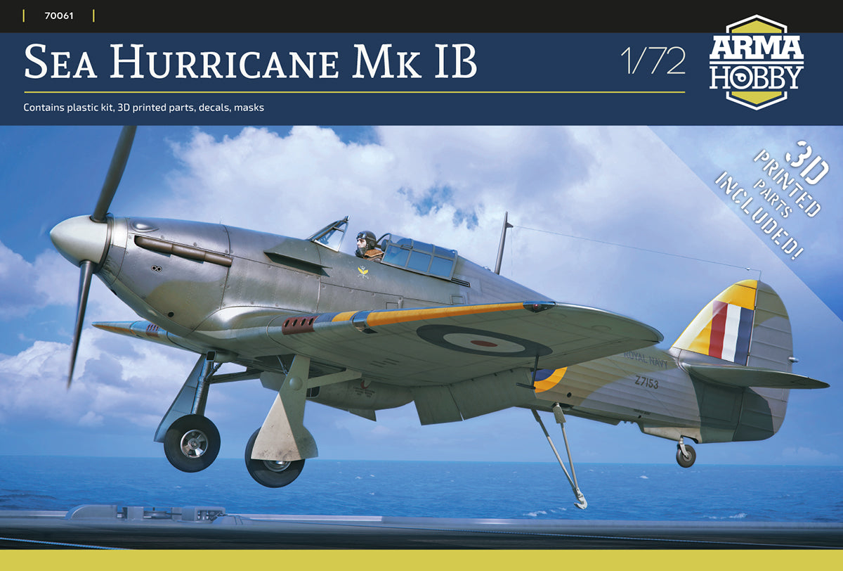 Arma Hobby 70061 1:72 Hawker Sea Hurricane Mk.Ib