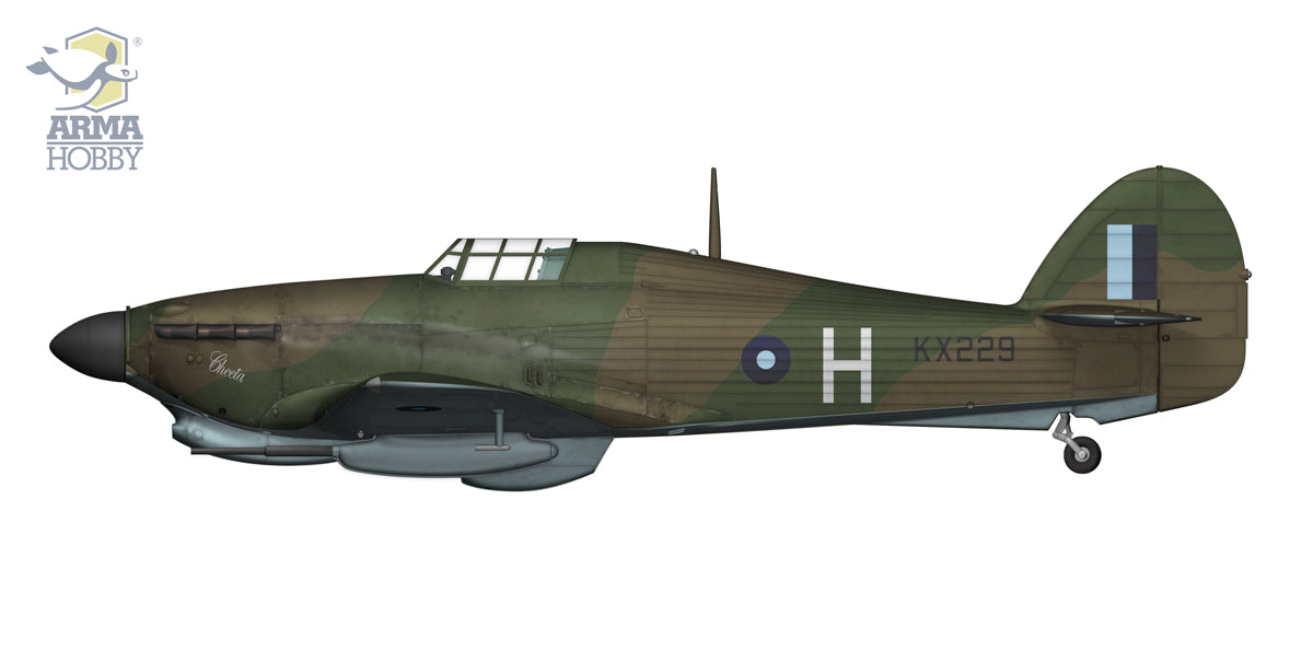 Arma Hobby 70062 1:72 Hawker Hurricane Mk.IID