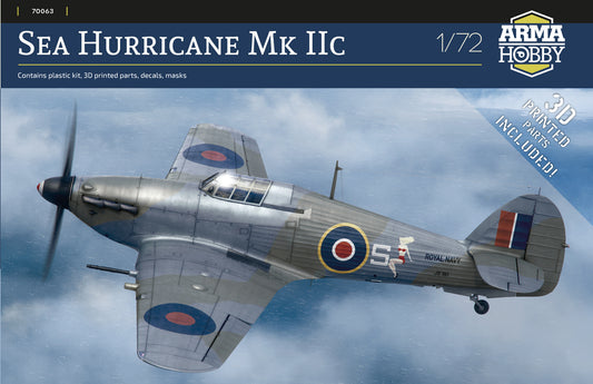 Arma Hobby 70063 1:72 Hawker Sea Hurricane Mk.IIc