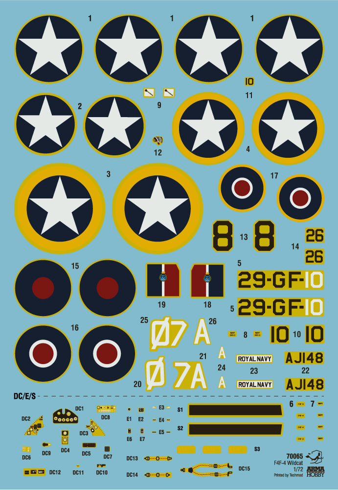 Arma Hobby 70065 1:72 Grumman F4F-4 Wildcat 'Operation Torch'