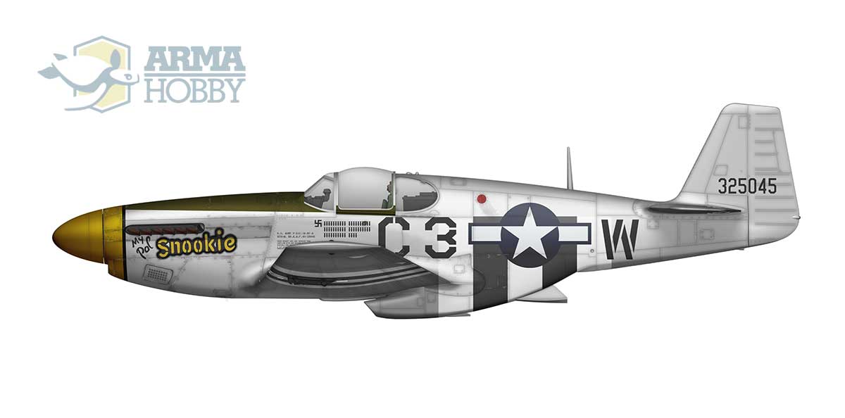 Arma Hobby 70067 1:72 P-51B/C Mustang