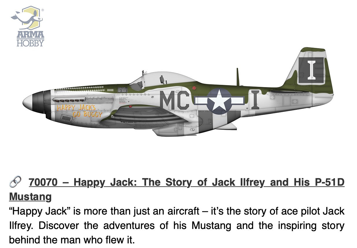 Arma Hobby AH70070 1:72 North-American P-51D Mustang