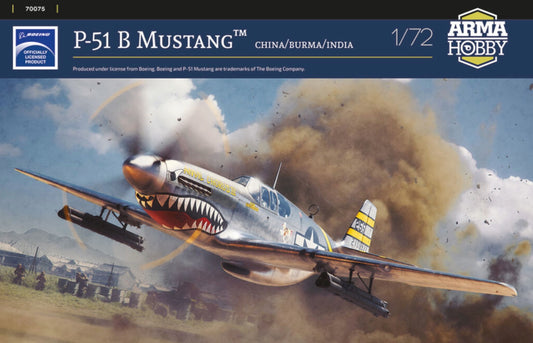 Arma Hobby AH70075 1:72 P-51B Mustang China/Burma/India