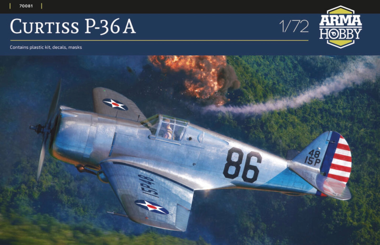 Arma Hobby 70081 1:72 Curtiss P-36A