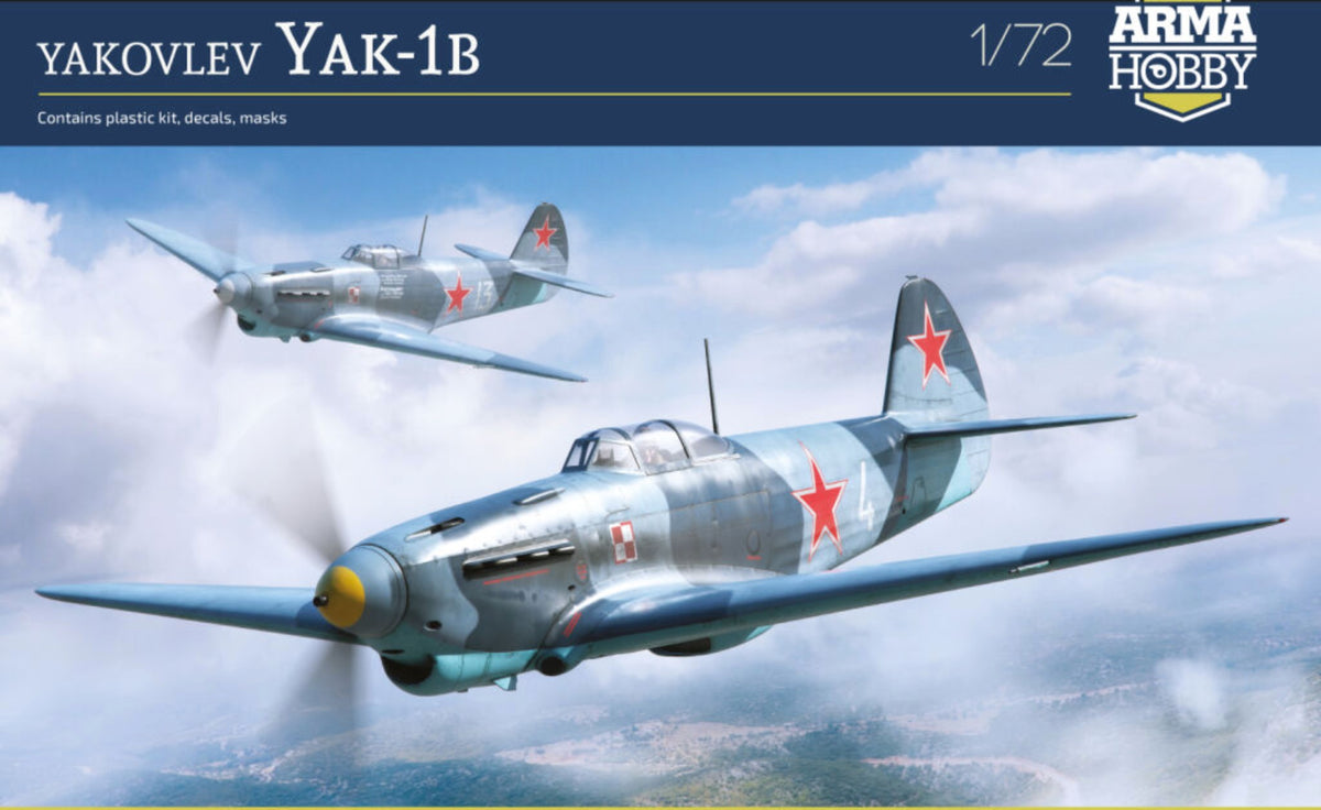 Arma Hobby 70088 1:72 Yakovlev Yak-1b