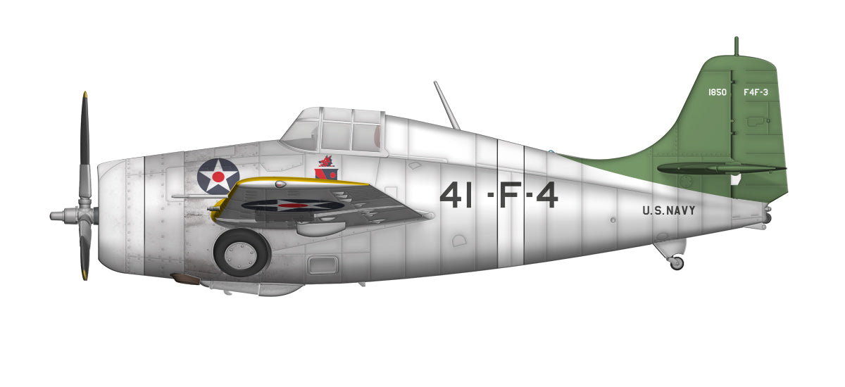 Arma Hobby 70091 1:72 Grumman F4F-3 Wildcat “Yellow Wings”