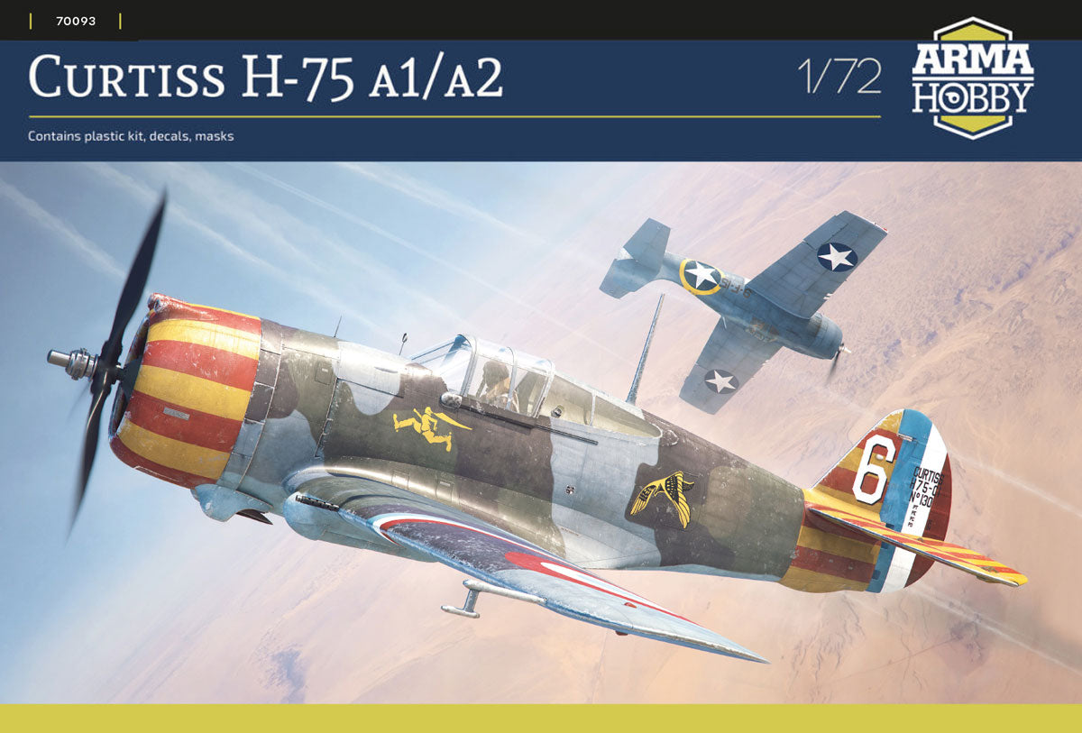Arma Hobby 70093 1:72 Curtiss H-75A-1/A-2H-75A-2