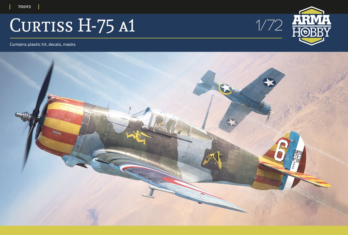 Arma Hobby 70093 1:72 Curtiss H-75A-1/A-2H-75A-2