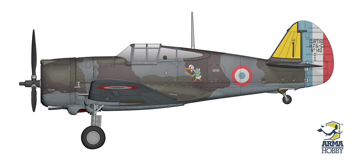 Arma Hobby 70093 1:72 Curtiss H-75A-1/A-2H-75A-2