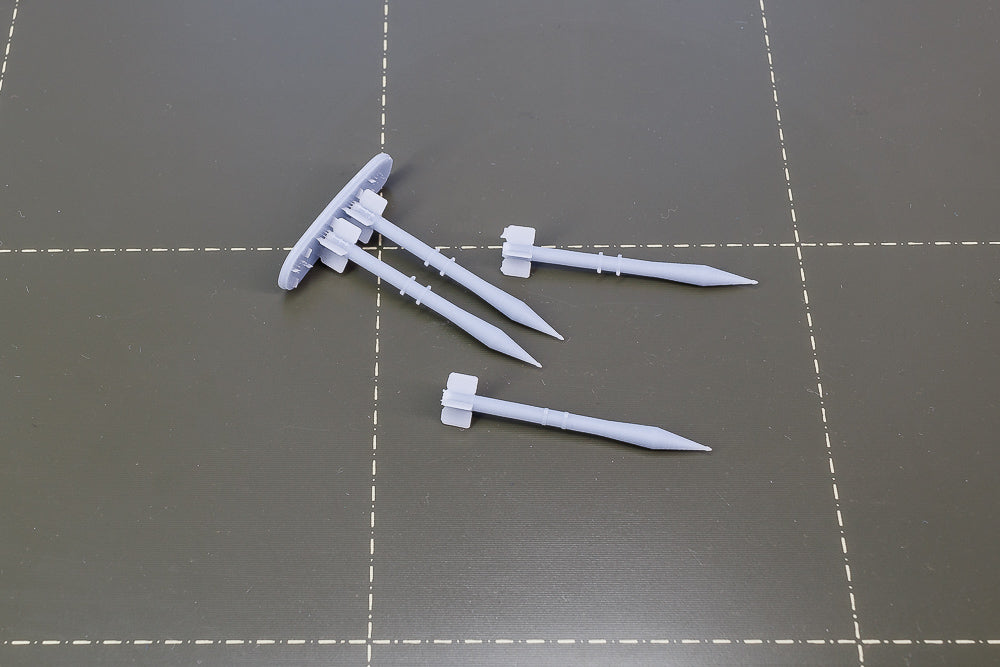 Airone Hobby AHL72068 1:72 ATAR (HVAR) Rockets Various (16pcs) (3D-Printed)