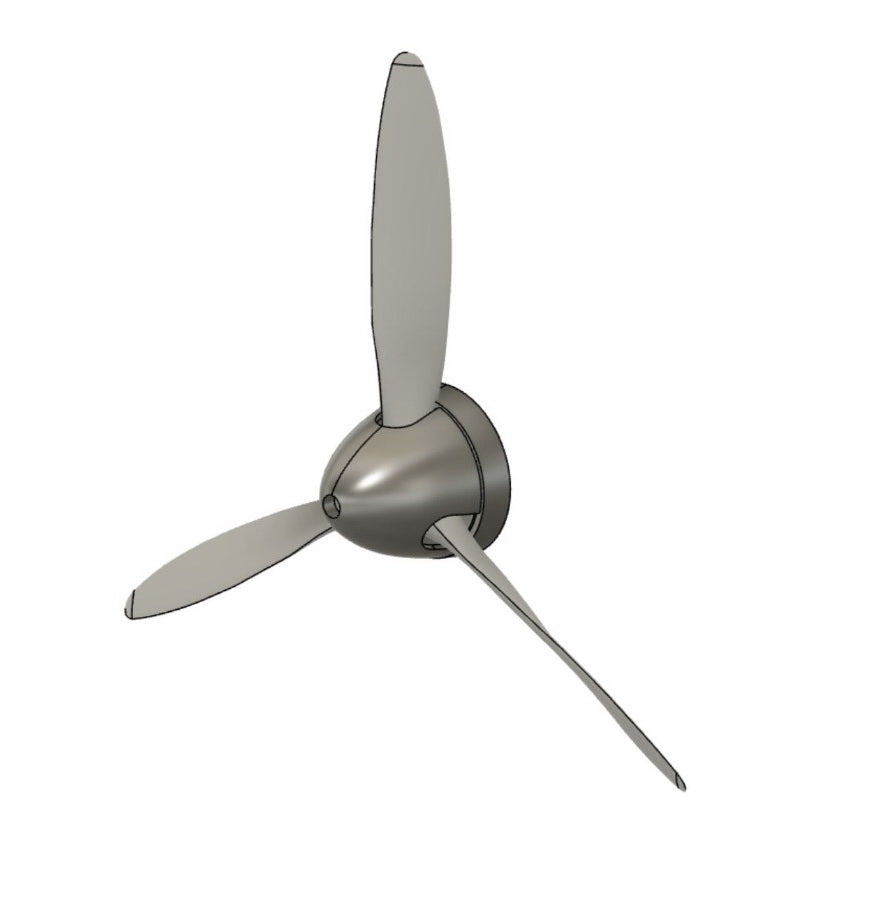Airone Hobby AHL72076 1:72 Piaggio P.1001 Propeller (3D-Printed)