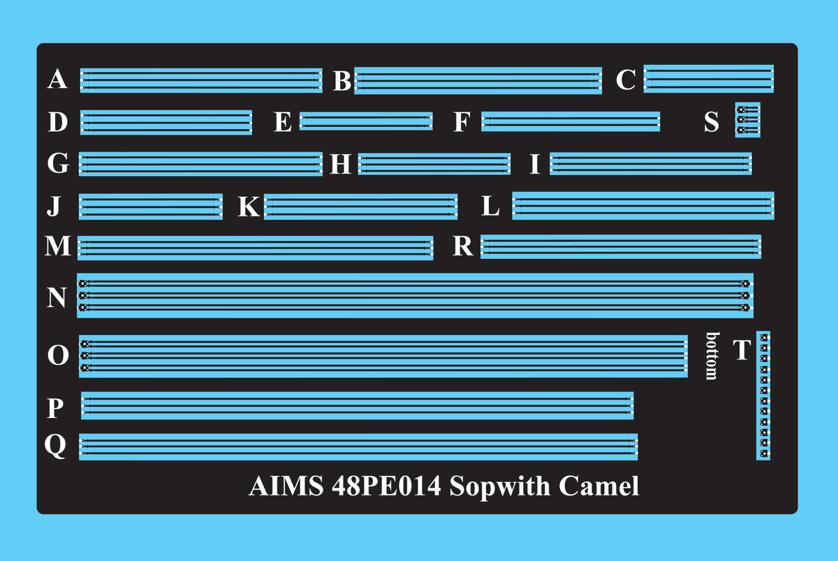 Aims PE48014 1:48 Sopwith Camel F.1 bracing wires